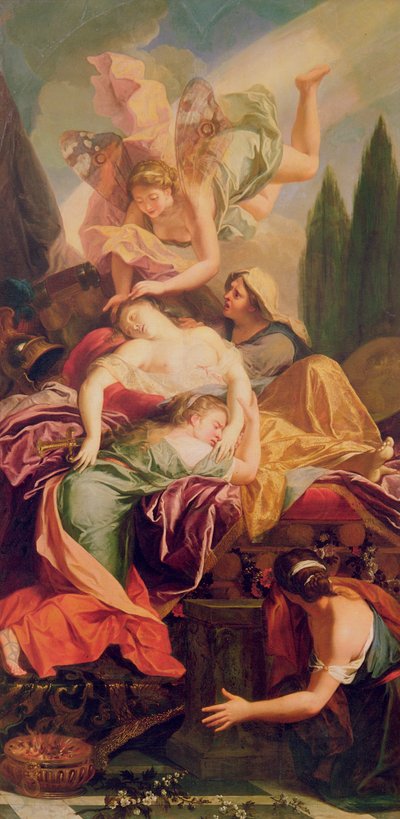The Death of Dido by Charles Antoine Coypel